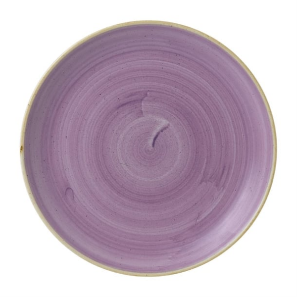 Assiettes coupes rondes Churchill Stonecast Lavender Evolve 286mm (Lot de 12)