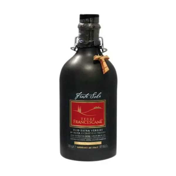 Frate Sole Ceramic Bottle with Extra Virgin Olive Oil 500 ml