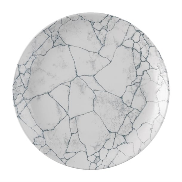 Assiettes rondes Churchill Studio Prints Kintsugi Pearl Evolve Grey 286mm (Lot de 12)