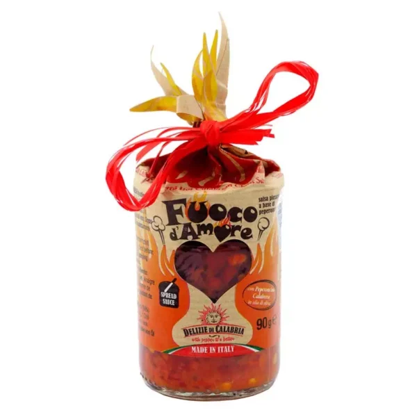 Fuoco d'Amore Extra Hot Calabrian Chilli sauce 90 gr