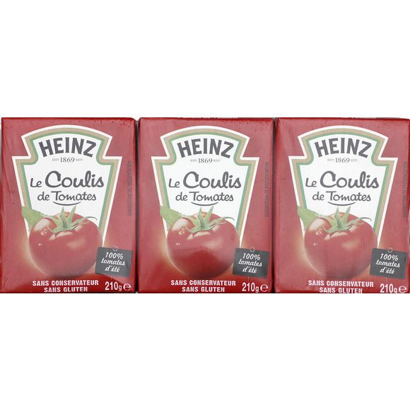 Le coulis de tomates
