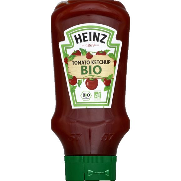 Tomato ketchup, certifié AB