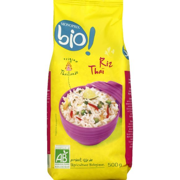 Riz thaï bio