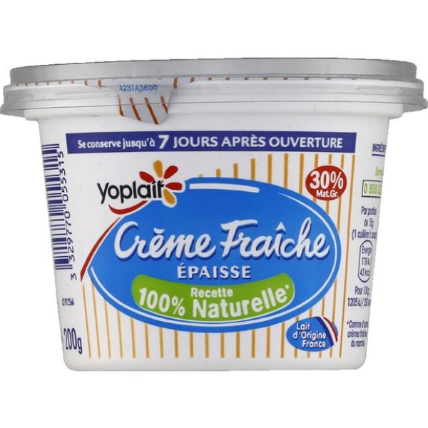 Crème fraiche épaisse 30% de Mat.Gr.