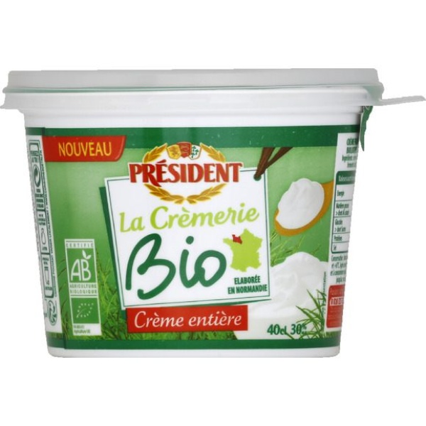 Crème fraiche biologique