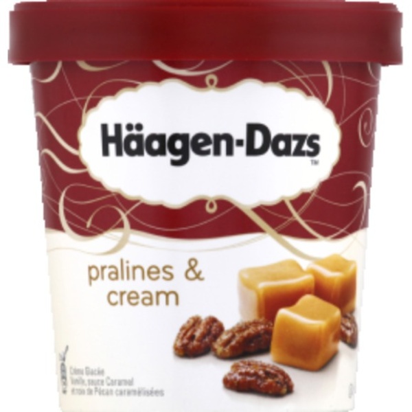Crème glacée, Pralines and Cream