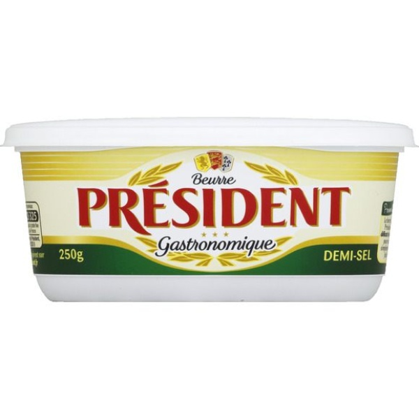 Beurre gastronomique demi-sel 80% de Mat. Gr.