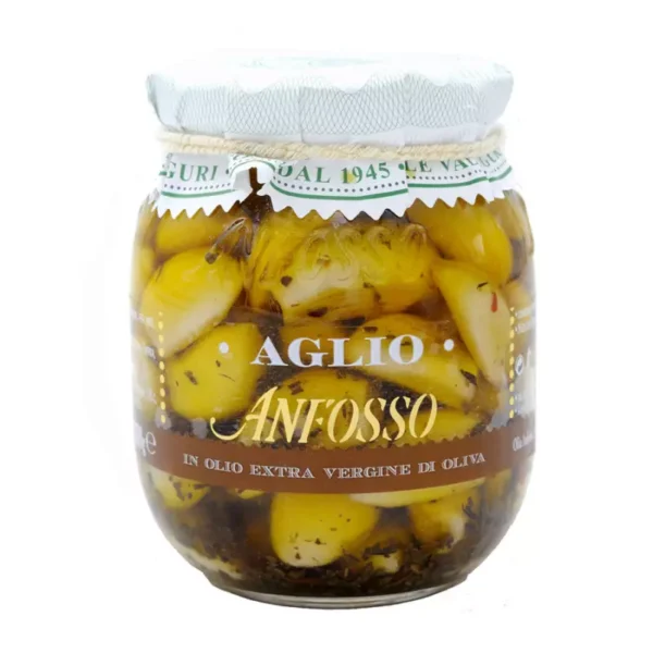 Garlic in extra virgin olive oil 300 gr