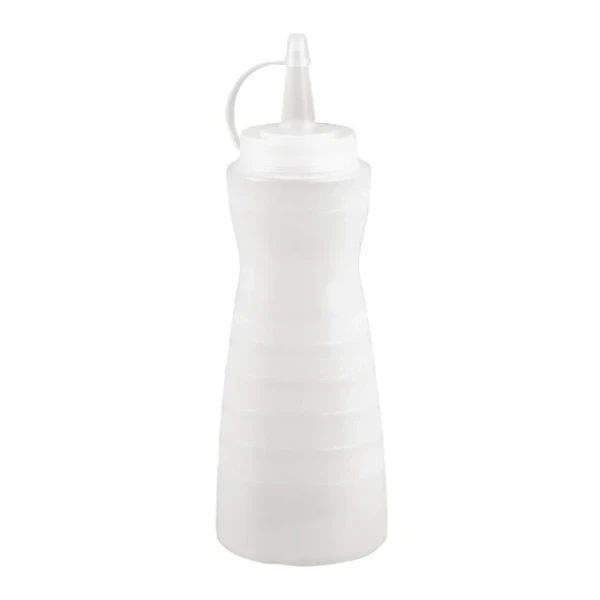 Bouteille de sauce Vogue bouchon transparent