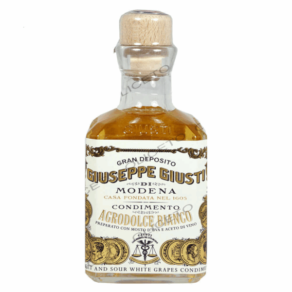 Giusti - Vinaigrette blanche de Modène 250 ml weiße balsamische Speisewürze - Acetaia Giusti