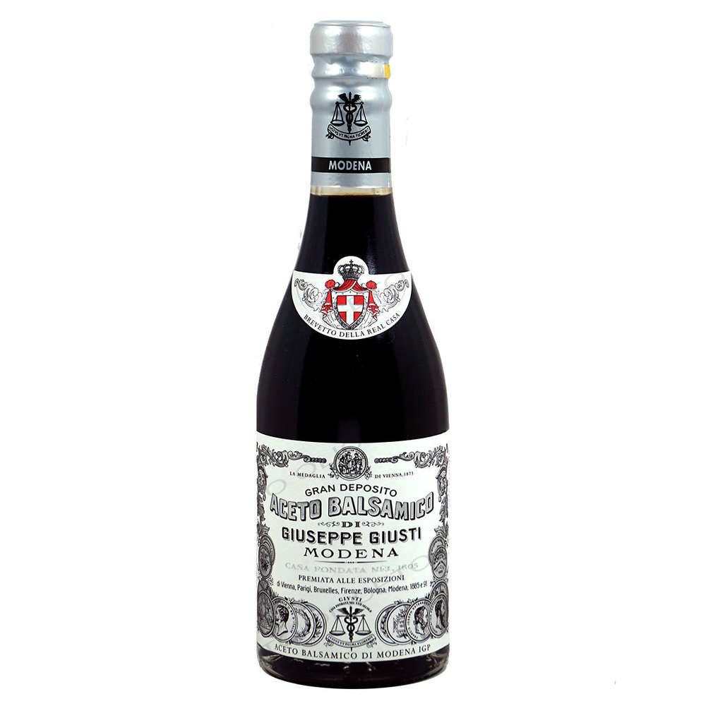 Giusti Il Profumato 6 Jahre 250 ml Vinaigre Balsamique de Modène IGP 1 Silbermedaille Champagnotta