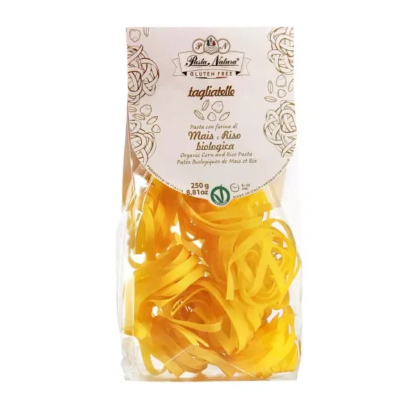 Gluten-free Tagliatelle with Organic Corn and Rice Flour 250 gr