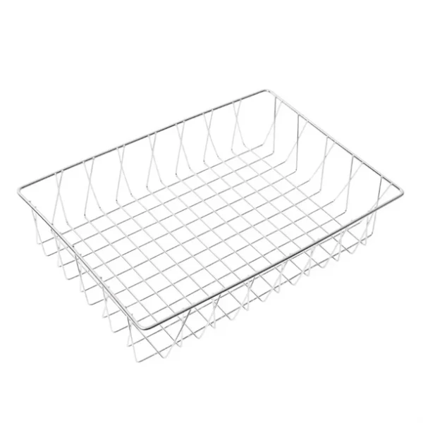 Panier de présentation inox Olympia 450 x 300 x 100mm