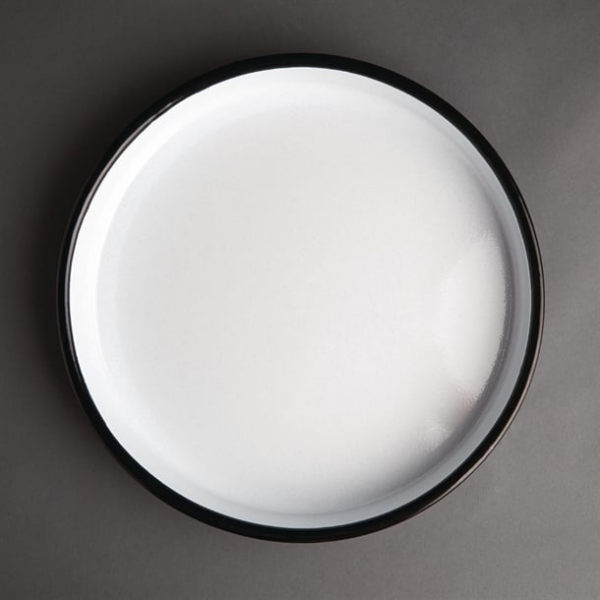 Plat de service émaillé Olympia 320mm