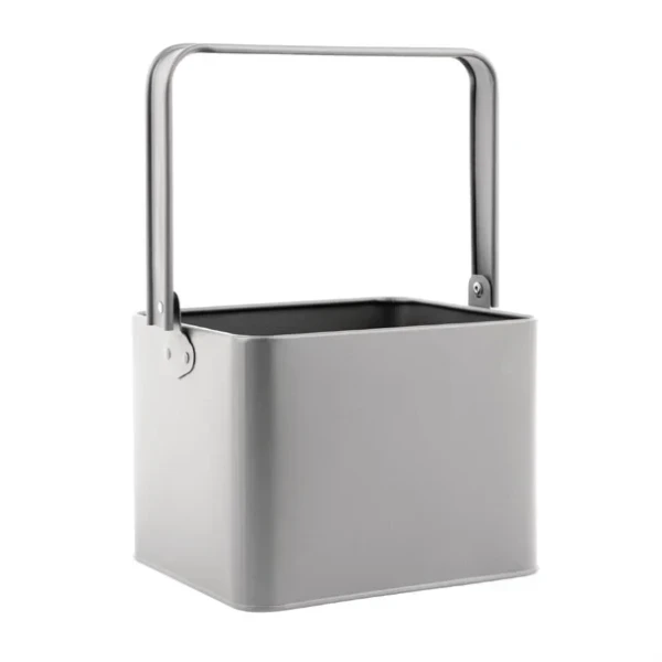 Panier de table galvanisé gris Olympia