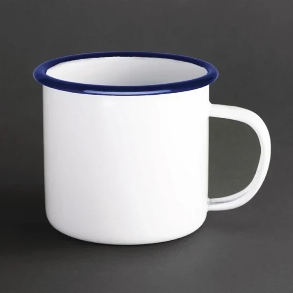 Mug en acier émaillé Olympia (Lot de 6)Mug en acier émaillé Olympia (Lot de 6)