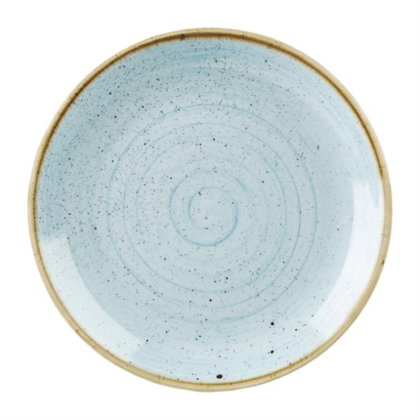 Assiettes rondes Churchill Stonecast Duck Egg Blue 288mm (Lot de 12)