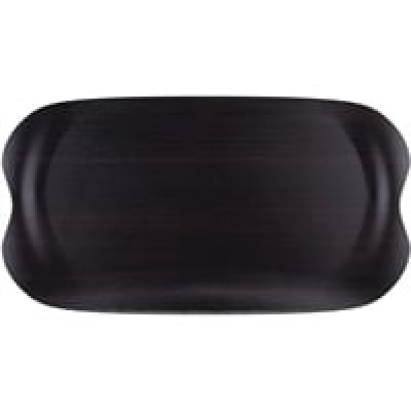 Petit plateau bois foncé écologique Roltex