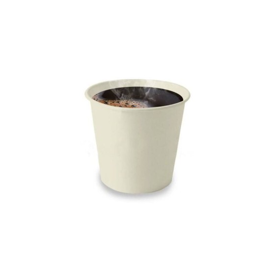 Gobelet boissons chaudes carton blanc 100 ml - par 100