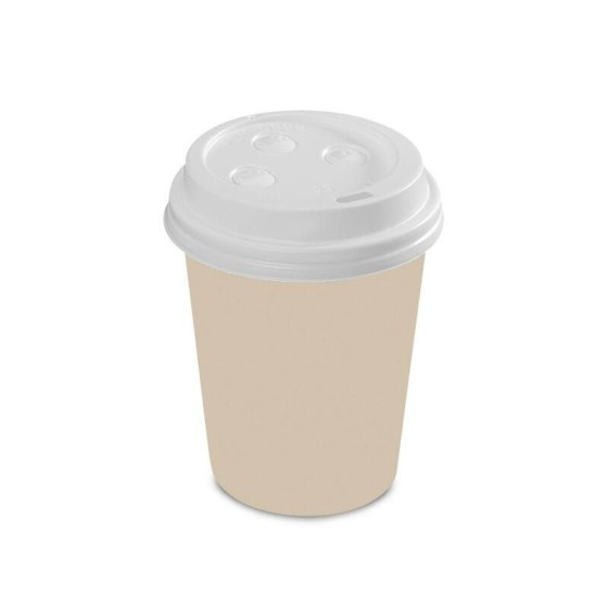 Gobelet boissons chaudes carton brun 220 ml - par 50