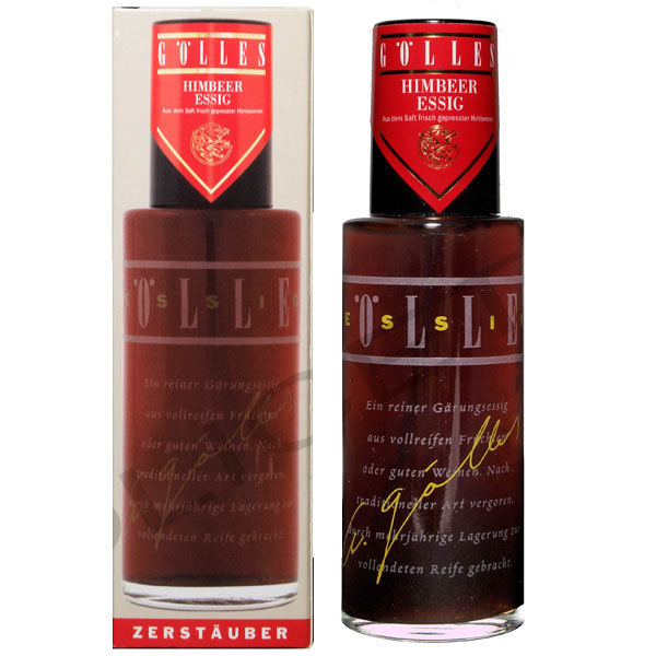 Vinaigre de framboise en atomiseur rechargeable 125 ml - Gölles