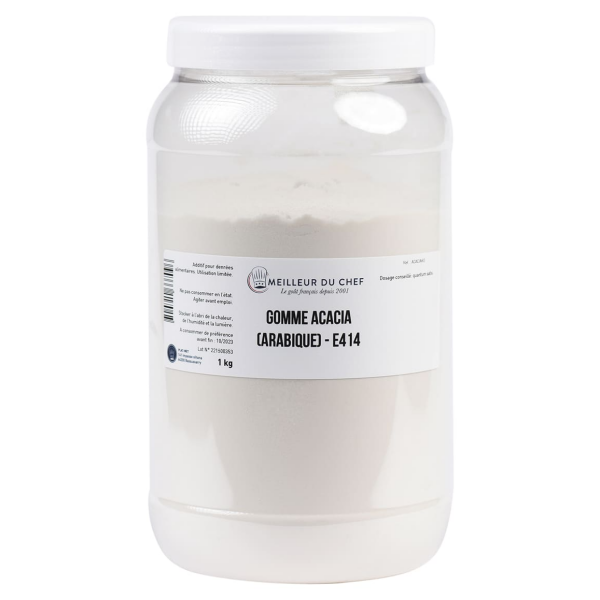Gomme acacia (arabique) E414