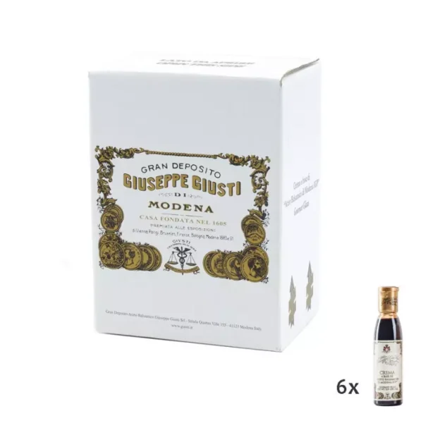 Gourmet Glaze with balsamic Vinegar of Modena PGI 150 ml x 6