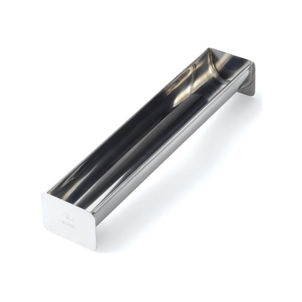 Moule à bûche inox demi-ronde