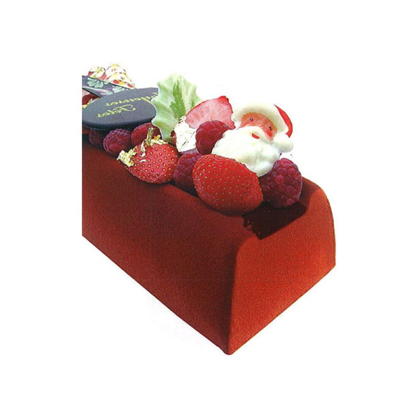 Moule à bûche ronde fond plat (x 12)