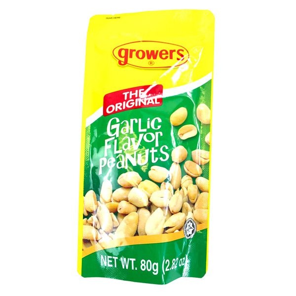 Growers Garlic Flavored Peanuts