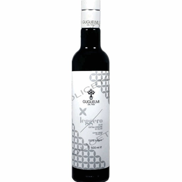 Huile d'olive extra vierge Monogram Leggero 500ml - Guglielmi