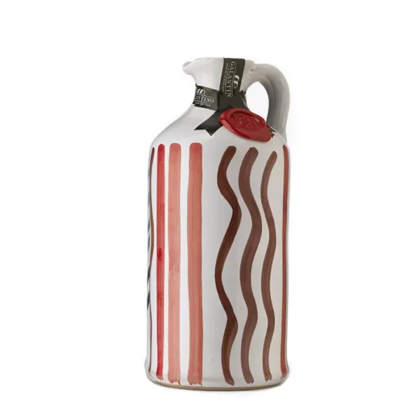 Handmade Ceramic Jar with Affiorato Extra Virgin Olive Oil 500 ml