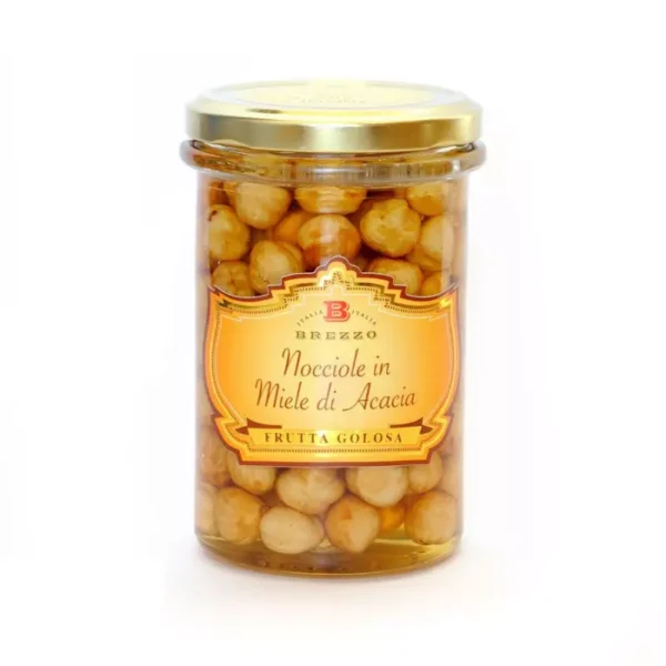 Hazelnuts in Acacia Honey 330 gr