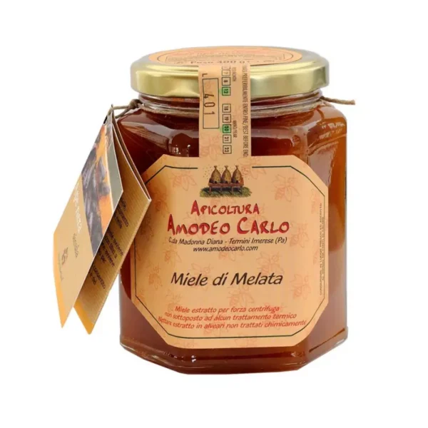 Honeydew honey Sicilian Black Bee 400 gr