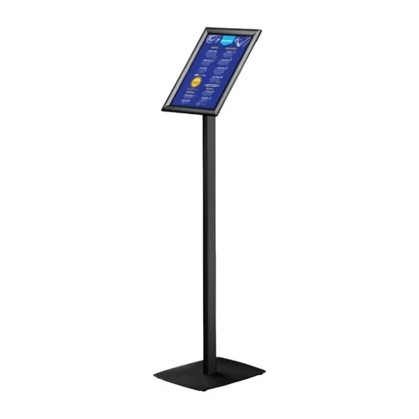 Porte-affiche Europel avec cadre clipsable A4 25mm noir