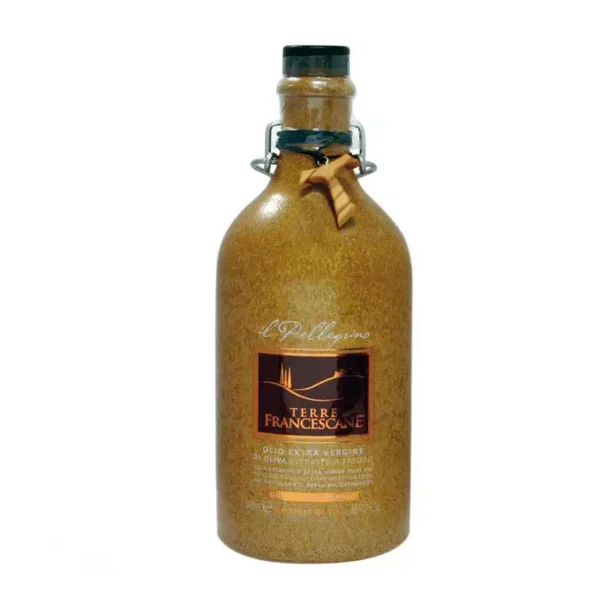 Il Pellegrino Ceramic Bottle with Extra Virgin Olive Oil 500 ml