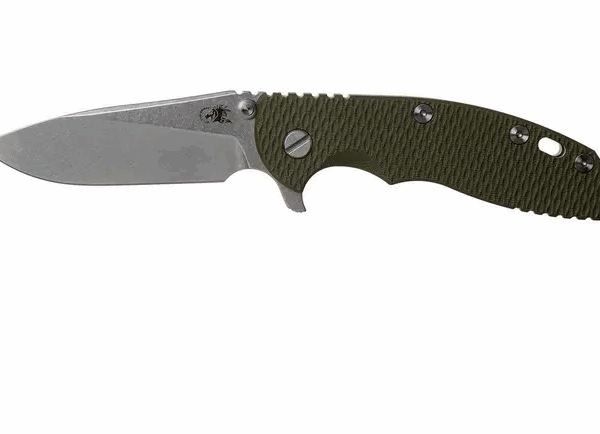 Rick Hinderer XM18 3,5” 20CV Slicer, OD Green G10 couteau de poche