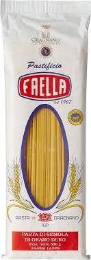 Spaghetti IGP Nudeln aus italienischem Hartweizen 1 kg Packung - Faella Gragnano Artikel-Nr.: 05128