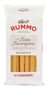Mafaldine No. 80 Pâtes de Semoule de Blé Dur 500g Pack - Pasta Rummo