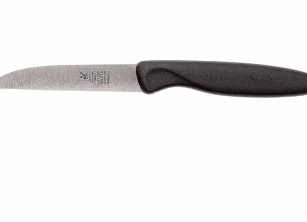 Robert Herder couteau à éplucher classique droit, gris, 8,5 cm