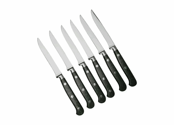 Maserin Apollo Carbon 2411-CA ensemble de 6 couteaux à steak