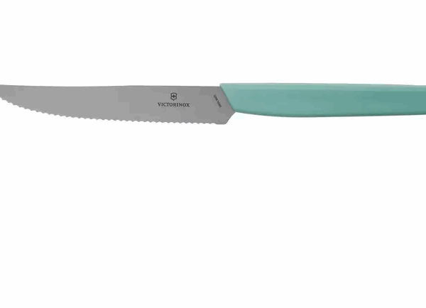 Victorinox Swiss Modern 6.9006.12W41 couteau à steak 12 cm, vert