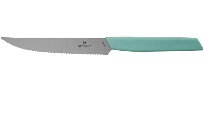 Victorinox Swiss Modern 6.9006.12W41 couteau à steak 12 cm, vert