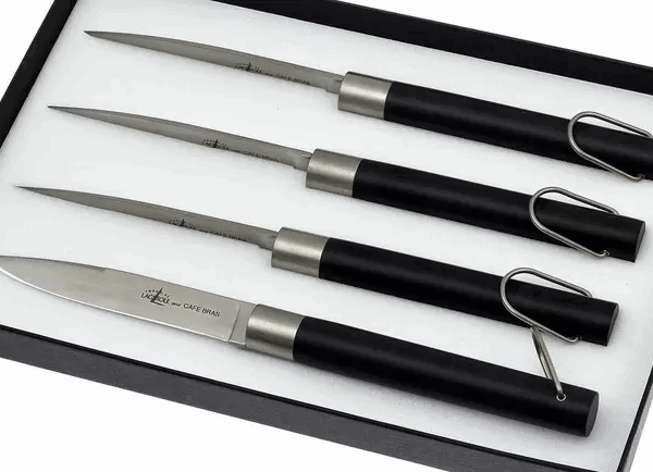 Forge de Laguiole, T4BRASSPC Café Bras steak knife set
