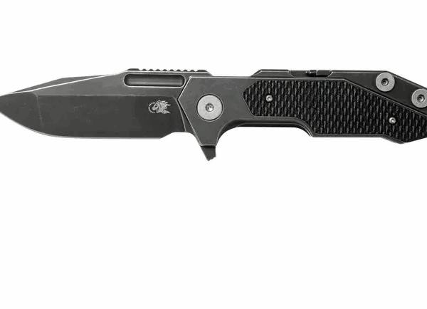 Rick Hinderer Fulltrack Spanto Battle Black S35VN Black G10 couteau de poche