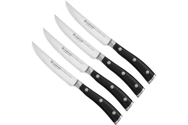 Wüsthof Classic Ikon ensemble de 4 couteaux à steak, 1120360401
