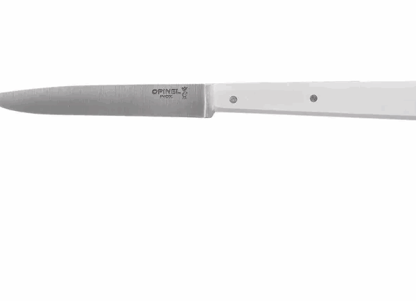 Opinel table knife Bon Appétit, N°125, white