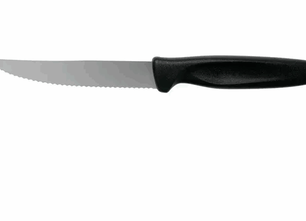 Wüsthof Create Collection Couteau à pizza/steak 10cm noir