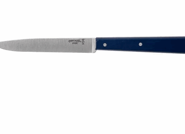 Opinel table knife Bon Appétit, N°125, blue