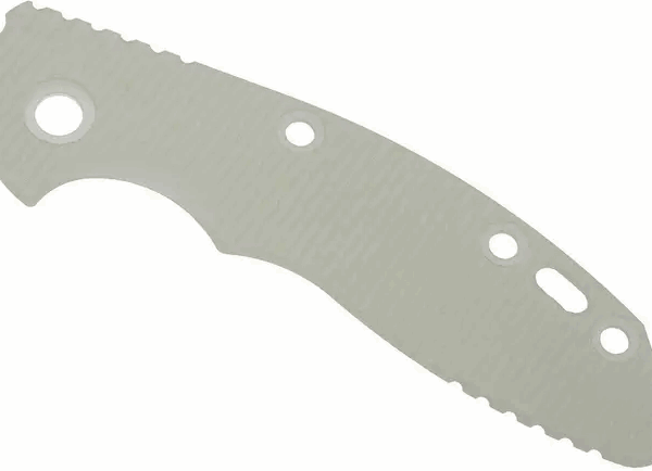 Rick Hinderer XM-18 Échelle 3,0", Vert translucide G10